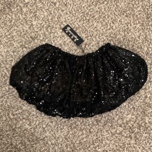 Dolls Kill Generation Kiss Shimmer Illusions Micro Skirt, Size Small, NWT